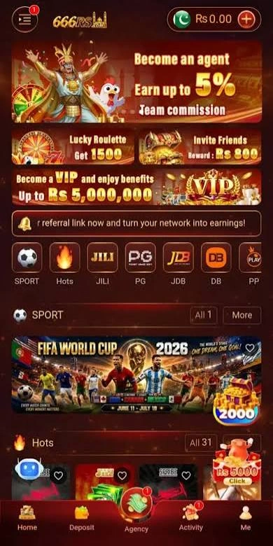 666RS Game Interface